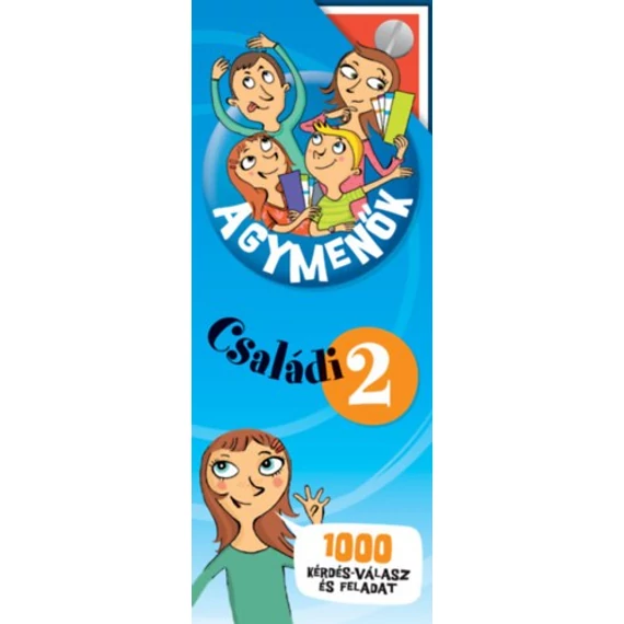 Agymenők Családi kártyacsomag 2. - 1000 érdekes kérdés-válasz és feladat