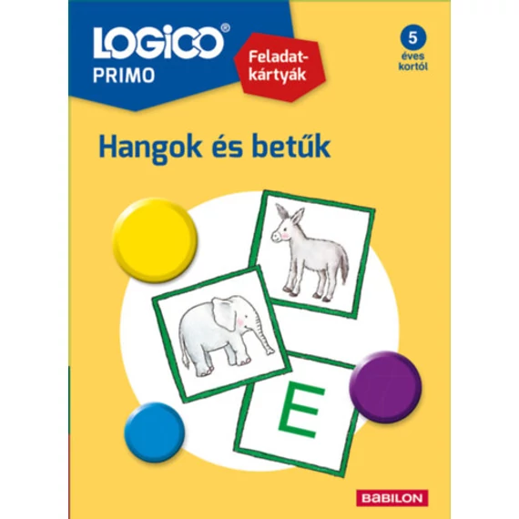 LOGICO Primo - Hangok és betűk-fejlesztő feladatlapok