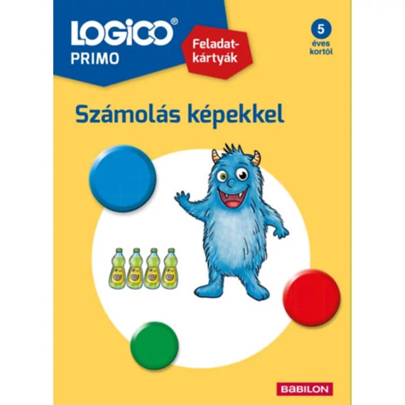 LOGICO Primo - Számolás képekkel - Fejlesztő Feladatkártyák