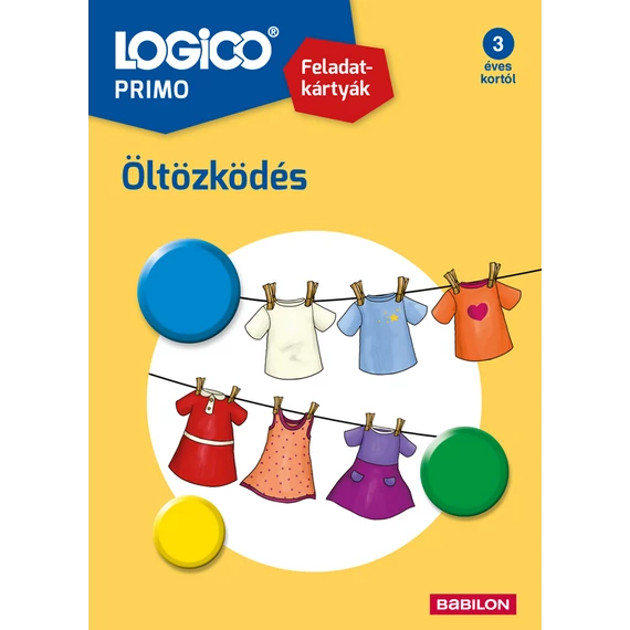 LOGICIO Primo – Öltözködés-készségfejlesztő feladatlapok