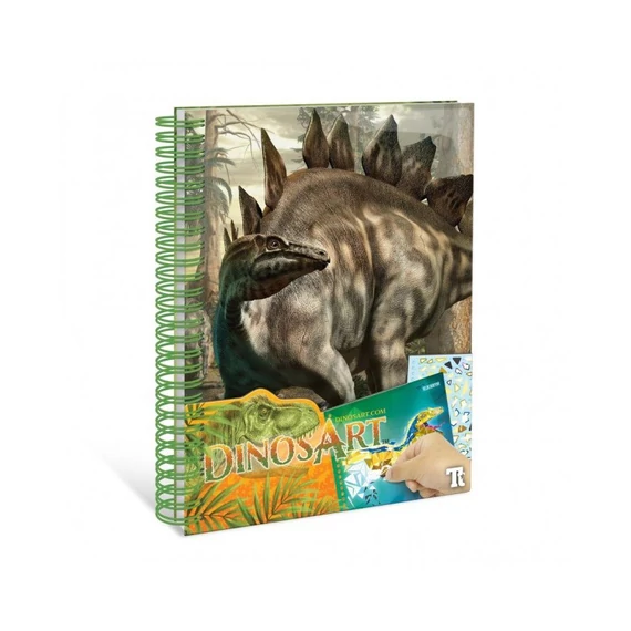 DINOS ART-DÍNÓS MATRICÁZZ SZÁM SZERINT-kreatív játék
