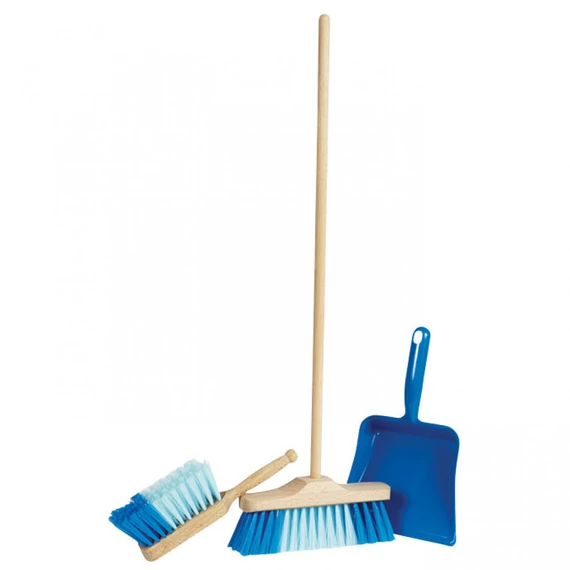 Takarító szett, kék-szerepjáték-Goki