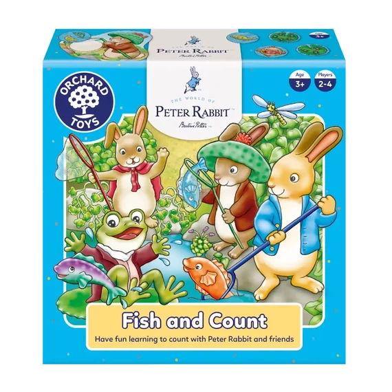 Nyúl Péter, Horgássz és számlálj Fishing & Count Orchard / Peter Rabbit™-társasjáték