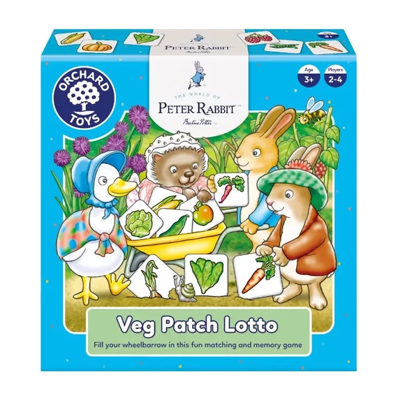 Nyúl Péter, Gyümölcs-zöldség lottó Veg Patch Lotto Orchard / Peter Rabbit™-társasjáték