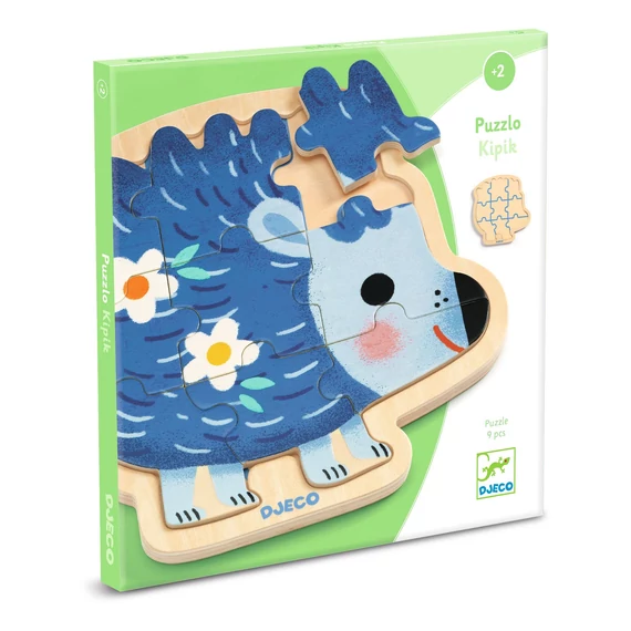 Fa puzzle - Süni, 9 db-os - Puzzlo Kipic-készségfejlesztő játék-Djeco