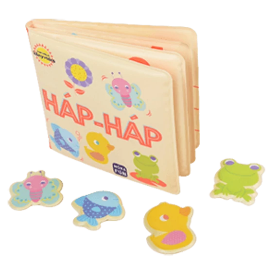 HÁP-HÁP Legkisebbek könyvtára - pancsoló könyv