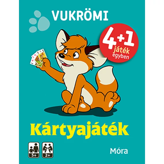 VUKRÖMI Most légy ravasz! -kártyajáték foglalkoztatófüzettel