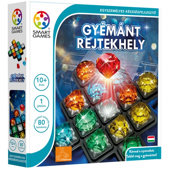 GYÉMÁNT REJTEKHELY SMART GAMES-logikai játék