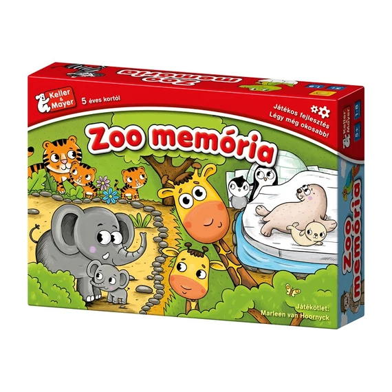 ZOO MEMÓRIA-TÁRSASJÁTÉK-Keller&Mayer