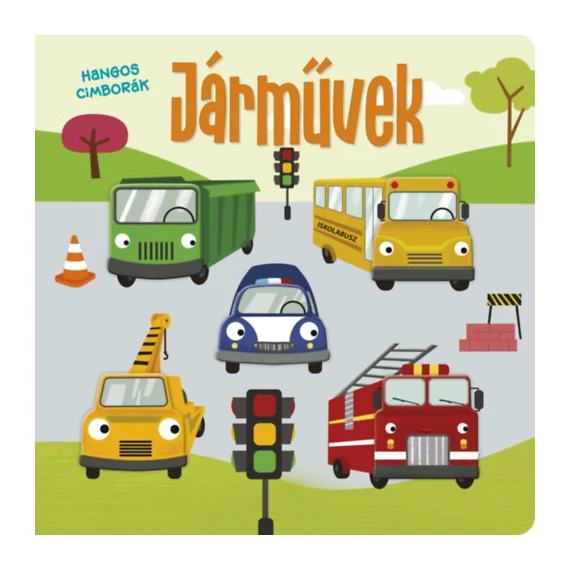 Hangos cimborák - Járművek-hangot adó könyv