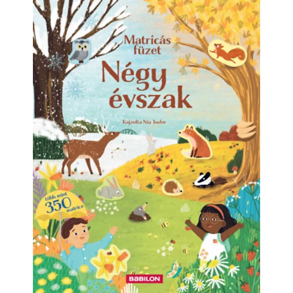 Négy évszak - Matricás füzet Hannah Joli