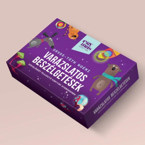 Varázslatos beszélgetések-képzelőerőt fejlesztő kártyák gyerekeknek-Orvos Tóth Noémi