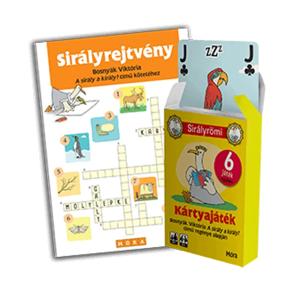 Sirályrömi - Sirályrejtvény-játékkártya