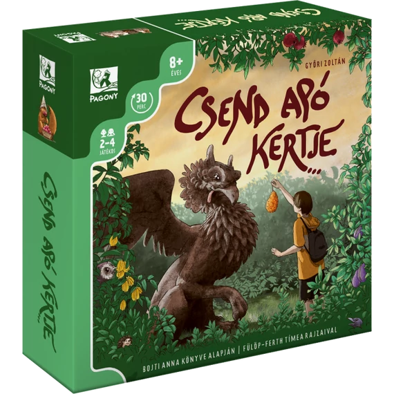 Csend apó kertje - társasjáték-Pagony