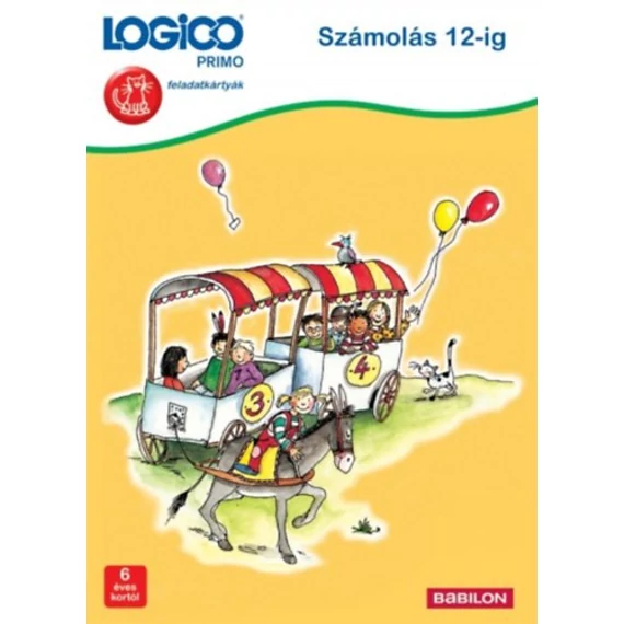 LOGICO Primo - Számolás 12-ig-fejlesztő feladatkártyák