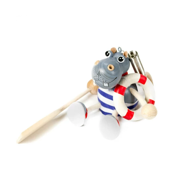 Rugós figura (víziló)-szerepjáték-Fakopáncs