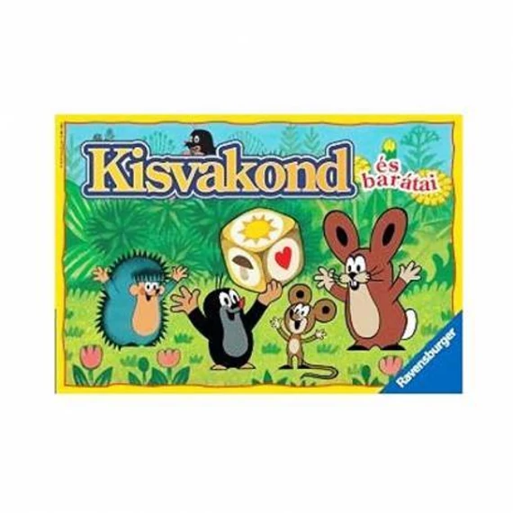 Kisvakond és barátai-Ki nevet a végén?-társasjáték kicsiknek-Ravensburger