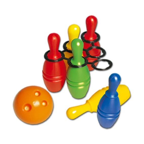 Bowling szett 6 db-os-D Toys-ügyességi játék