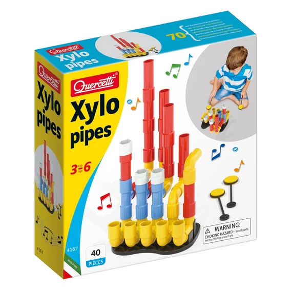 Xylopipes - Változó zenei készlet - Quercetti - Fejlesztő játék