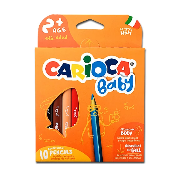 Baby 10db-os színes ceruza szett - Carioca