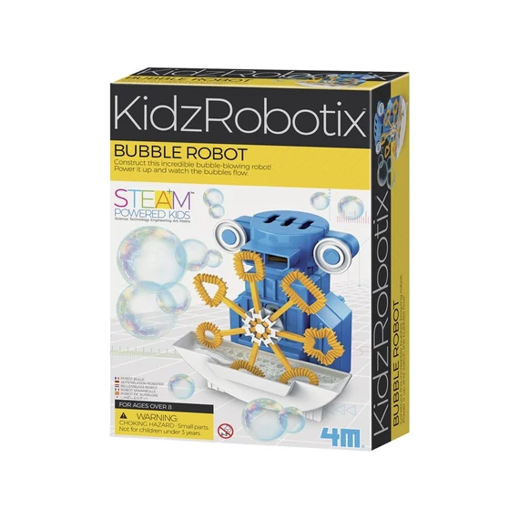 4M Buborékfújó robot-kreatív/tudományos játék