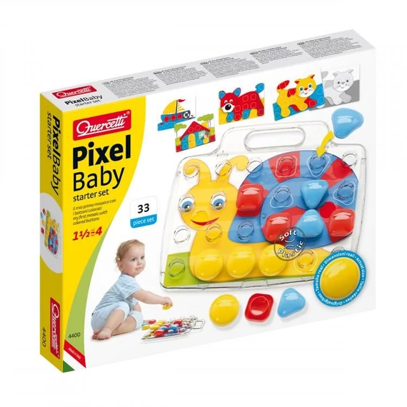 Pixel Baby Basic csigás óriás pötyi - Quercetti