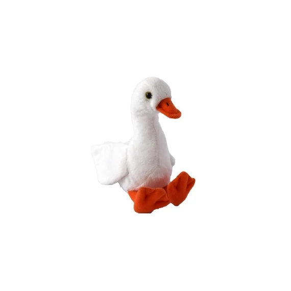 Liba plüssfigura - fehér, 15 cm-szerepjáték
