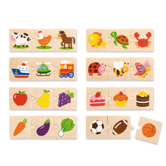 Készségfejlesztő puzzle-kategória csoportosító-Viga Toys