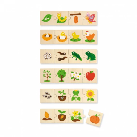 Fejlődés Puzzle - Készségfejlesztő Játék - Viga