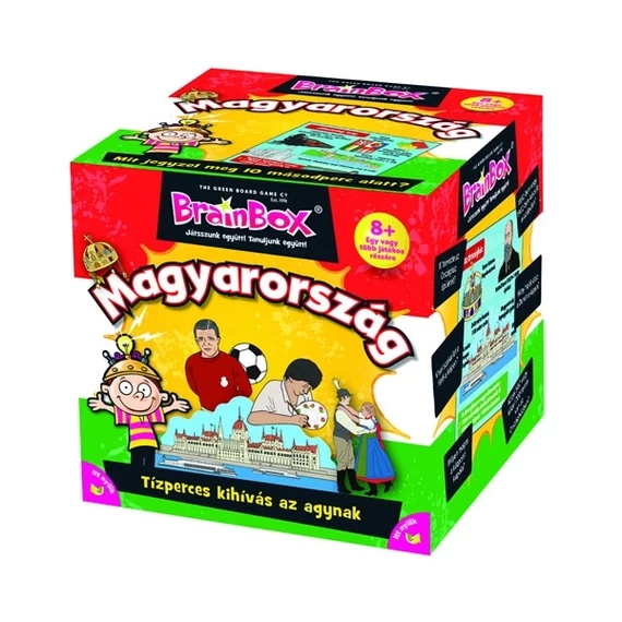 Brainbox - Magyarország-vizuális memória fejlesztő társasjáték
