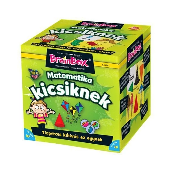 Brainbox - Matematika kicsiknek-vizuális memória fejlesztő társasjáték