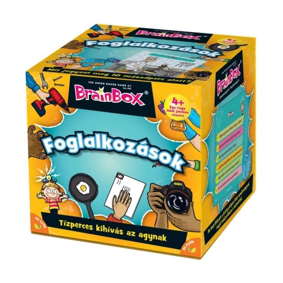 Brainbox - Foglalkozások-vizuális memóriát fejlesztő társasjáték