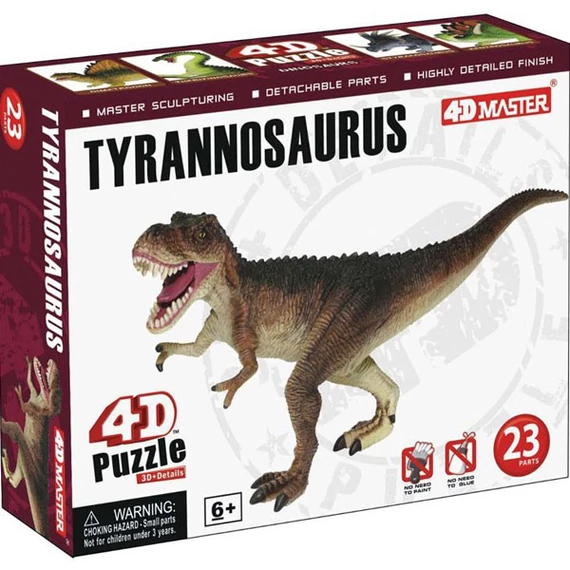 4D PUZZLE 23 DB -DINOSZAURUSZ- TYRANNOSAURUS REX