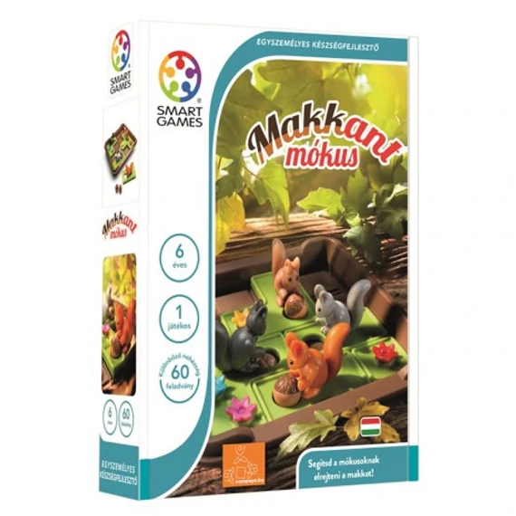 Makkant mókusok-logikai játék-Smart Games