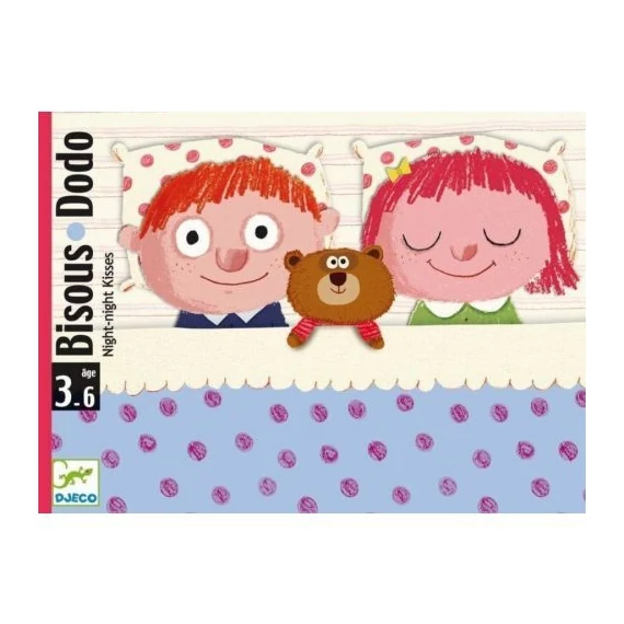 Bisous Dodo - Jóéjt Puszi - Társasjáték-Djeco
