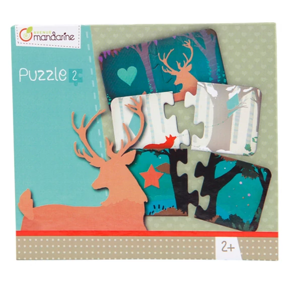 PÁROSÍTÓ PUZZLE - ALAKZATOK AVENUE MANDARINE-készségfejlesztő játék