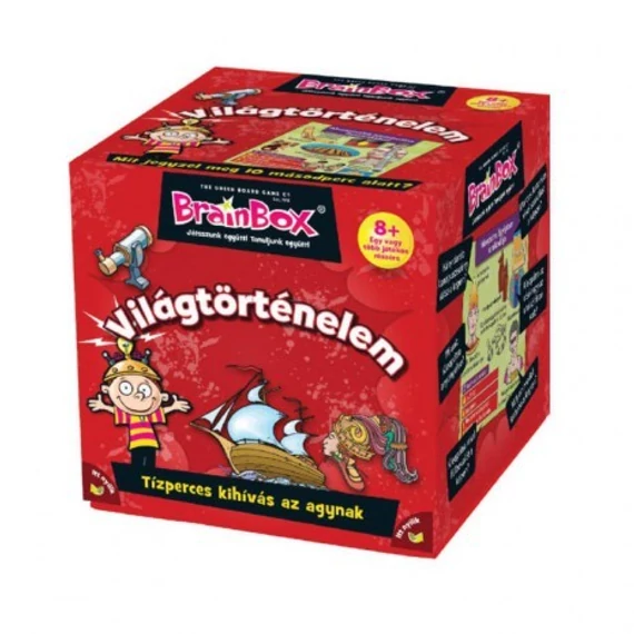 Brain Box - Világtörténelem - Társasjáték