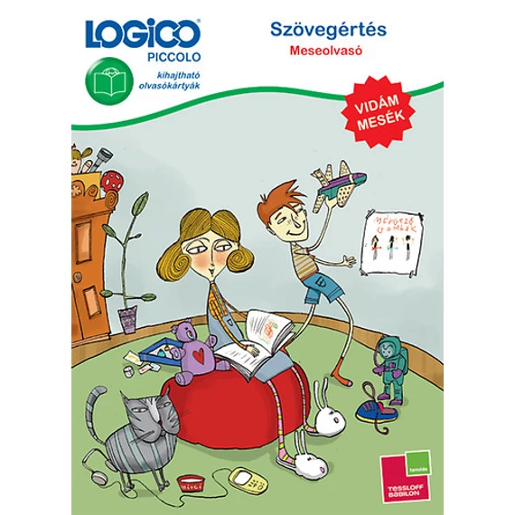 LOGICO Piccolo - Szövegértés: Meseolvasó - Kihajtható olvasókártyák