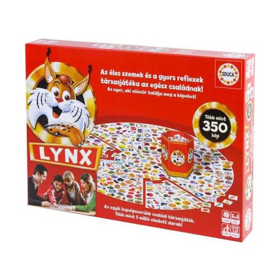 Lynx megfigyelőkészséget fejlesztő társasjáték
