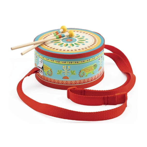 Djeco Játékhangszer - Menetdob - Hand drum