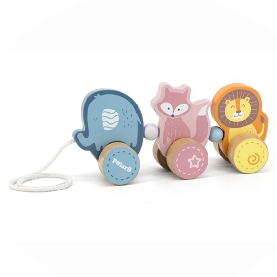 Húzogatós játék vadállatok-Viga Toys