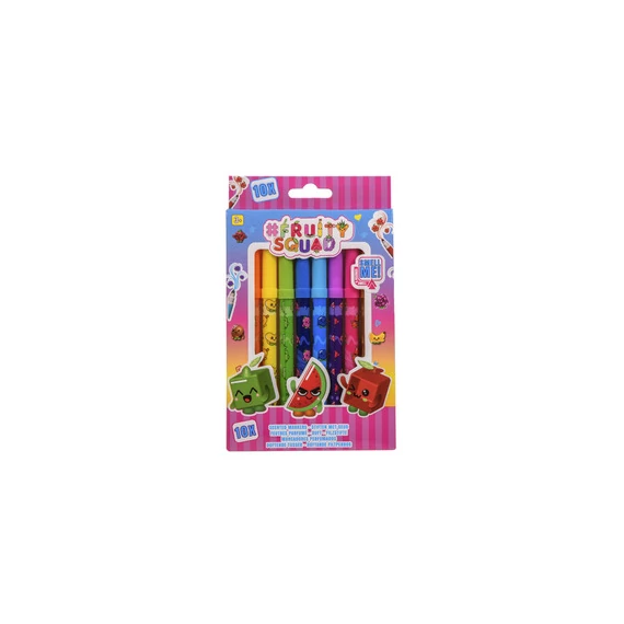 Fruitysquad - Illatos filctoll 10 db /csomag-kreatív játék