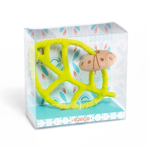 DJECO BÉBIRÁGÓKA - LEVÉLKE - BABYGREENI-bébijáték