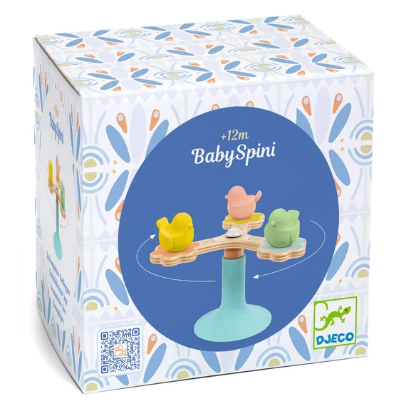 Bébi készségfejlesztő játék - Madárpörgető - BabySpini-Djeco