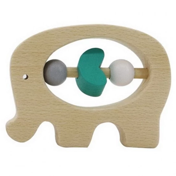 Csörgő elefánt-bébi játék-Viga Toys
