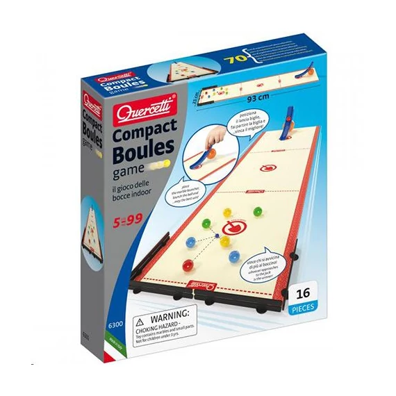 Compact Boules golyójáték 16 db-os készlet - Quercetti - Fejlesztő játék