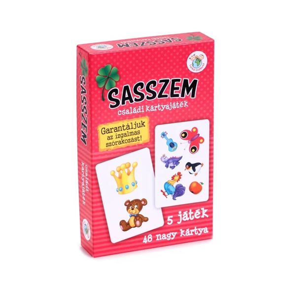 Sasszem készségfejlesztő kártyajáték-Lurkó Glóbusz