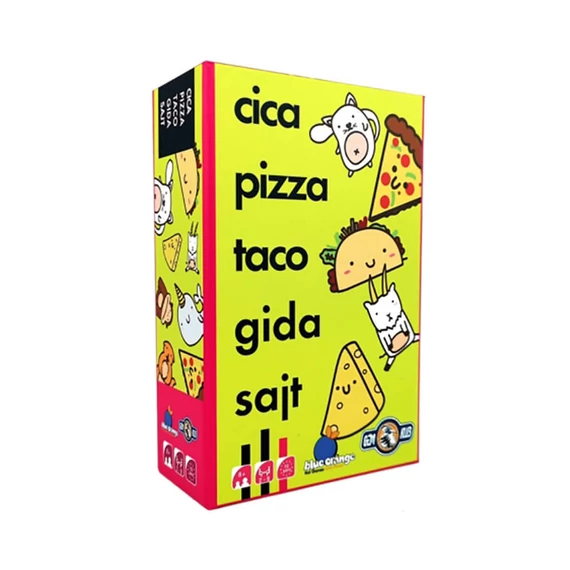 Cica, pizza, taco, gida, sajt társasjáték-Gémklub