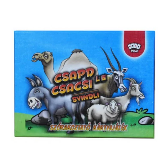 Csapd le csacsi kártya - Svindli (dobozos)-társasjáték