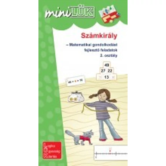 Mini Lük Számkirály matematika feladatok 2. osztály